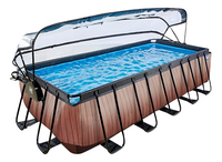 EXIT zwembad met overkapping en warmtepomp L 5,4 x B 2,5 x H 1,22 m-Artikeldetail
