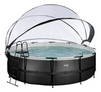 EXIT piscine avec coupole et pompe à chaleur Ø 4,5 x H 1,22 m-Détail de l'article