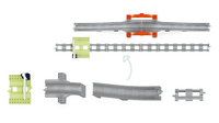 LEGO DUPLO Set d'extension : Les rails et le pont du train 10426-Détail de l'article