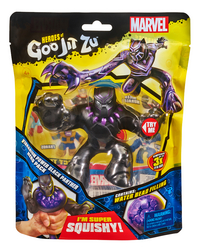 Figurine Heroes of Goo Jit Zu Marvel - Vibranium Power Black Panther Hero Pack-Avant