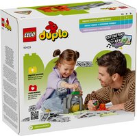 LEGO DUPLO Treintunnel en rails uitbreidingsset 10425-Achteraanzicht