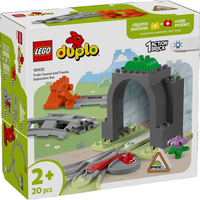 LEGO DUPLO Treintunnel en rails uitbreidingsset 10425-commercieel beeld