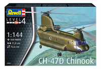 Revell CH-47D Chinook-Vooraanzicht