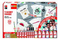 Marabu KiDS kit de peinture pour t-shirt Party Pack