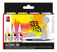 Marabu set de Alcohol Ink NEON