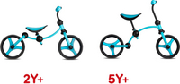 Smartrike Vélo d'équilibre de course à pied Bleu/Noir-Détail de l'article