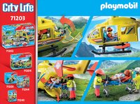PLAYMOBIL City Life 71203 Reddingshelikopter-Achteraanzicht