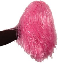 Pompon chearleader roze - 1 stuk-Artikeldetail