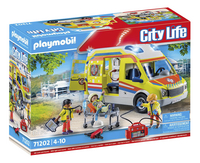 PLAYMOBIL City Life 71202 Ambulance met licht en geluid