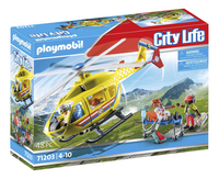PLAYMOBIL City Life 71203 Hélicoptère de secours