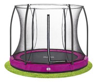 Salta trampoline enterré avec filet de sécurité Comfort Edition Ground Ø 1,83 m rose-Détail de l'article