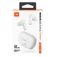 JBL True Wireless Oortjes Wave Beam 2 wit