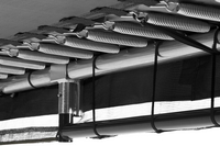 Salta inbouwtrampoline met veiligheidsnet Comfort Edition Ground L 3,66 x B 2,44 m zwart-Artikeldetail