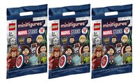 LEGO Marvel Minifigures Avengers 71031 Marvel Studios - 3 stuks-Linkerzijde