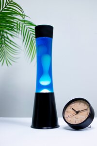 Lampe à lave bleu/noir-Image 1