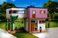 PLAYMOBIL Set de jeu Maison avec jardin d'hiver 71607-Image 1