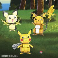 MEGA Construx Pokémon Build & Show Pikachu Evolution Trio-Afbeelding 5