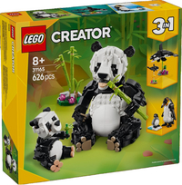 LEGO Creator 3 en 1 Animaux sauvages : la famille de pandas 31165