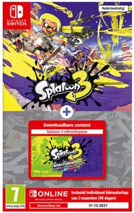 Nintendo Switch Splatoon 3 + Uitbreidingspas + NSO 3 maanden NL