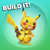 Mega Construx Pokémon Pikachu bouwset - 211 bouwstenen-Afbeelding 3