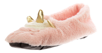 Verwarmende pantoffels Toesties Unicorn één maat - roze