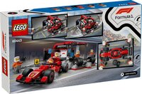 LEGO City Arrêt au stand de F1® avec voiture Ferrari 60443-Arrière