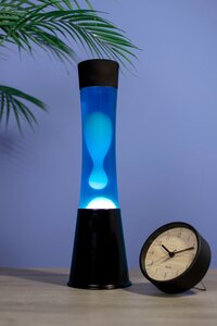 Lampe à lave bleu/noir-Image 2