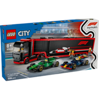 LEGO City Camion de F1® avec voitures de F1® RB20 et AMR24 60445