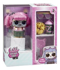 L.O.L. Surprise! minipopje Hair Hair Hair Pets Serie 2 - roze-Linkerzijde