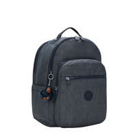 Kipling Sac à dos Seoul College Marine Navy-Côté gauche