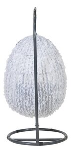 Decoris cover voor hangzetel bloemetjes wit-Achteraanzicht