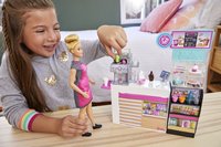Barbie Careers Koffieshop Speelset - Barbie Pop met Koffiebar en Accessoires-Afbeelding 1