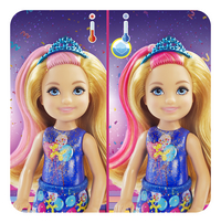 Barbie mannequinpop Color Reveal Chelsea - Confetti-Afbeelding 1