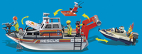 PLAYMOBIL City Action 70140 Redding op zee: brandbestrijdingsmissie met reddingscruiser-Artikeldetail