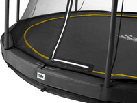 Salta trampoline enterré avec filet de sécurité Comfort Edition Ground Ø 4,27 m noir-Détail de l'article