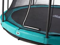 Salta trampoline enterré avec filet de sécurité Comfort Edition Ground Ø 2,13 m vert-Détail de l'article