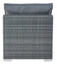 Fauteuil central Hierro anthracite-Arrière