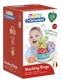 baby Clementoni anneaux à empiler Tour des anneaux-Côté gauche