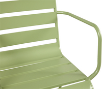 Chaise bistro Roma vert sauge-Détail de l'article