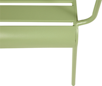 Chaise bistro Roma vert sauge-Détail de l'article