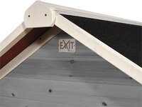EXIT houten speelhuisje Loft 500 grijs-Bovenaanzicht