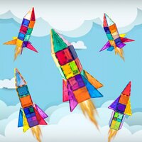 Tactic PicassoTiles Rocket Booster Set 32 pièces-Image 4