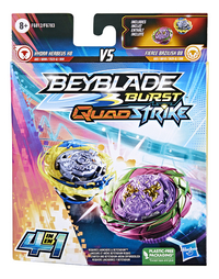 Beyblade Burst Quad Strike Dual Pack - Hydra Herbeus VS Fierce Bazilish