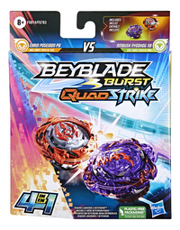 Beyblade Burst Quad Strike Dual Pack - Chain Poseidon VS Ambush Nyddhog