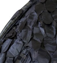 Decoris cover voor hangzetel blaadjes zwart-Artikeldetail
