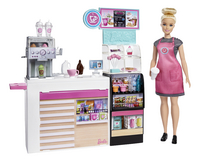 Barbie Careers Koffieshop Speelset - Barbie Pop met Koffiebar en Accessoires-commercieel beeld