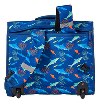 Kangourou trolley-boekentas Sharks 44 cm-Achteraanzicht