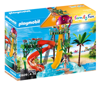 PLAYMOBIL Family Fun 70609 Parc aquatique avec toboggans