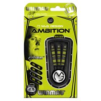 Winmau Dartpijl Set Michael Van Gerwen 'Mighty Mike' Ambition Black coated Brass 24 gr