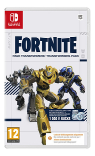 Nintendo Switch Fortnite Pack Transformers Code in a box FR/NL